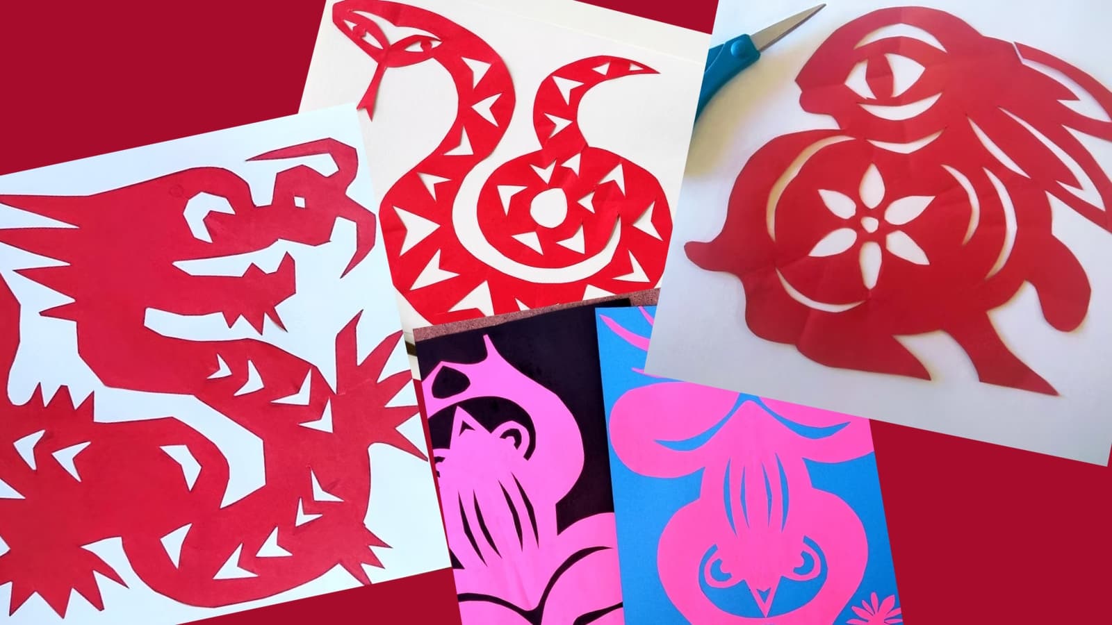 Create Cut-Paper Animal Art